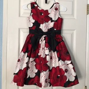 GYMBOREE Formal Dress SZ 8 ♥️🖤🤍